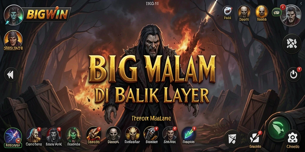 Gameplay BIGWIN yang menegangkan dan menyeramkan.