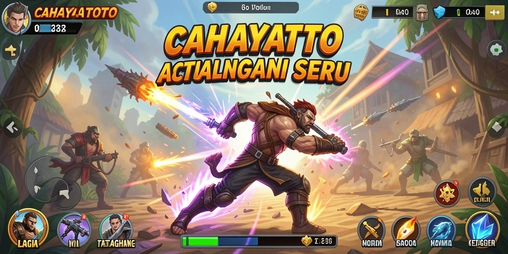 Menampilkan gameplay seru dengan aksi bertempur yang mendebarkan.