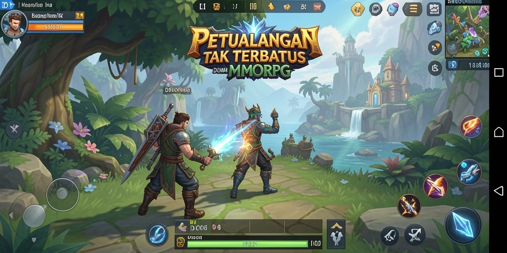 Gambaran antarmuka gameplay yang menakjubkan di DY01.