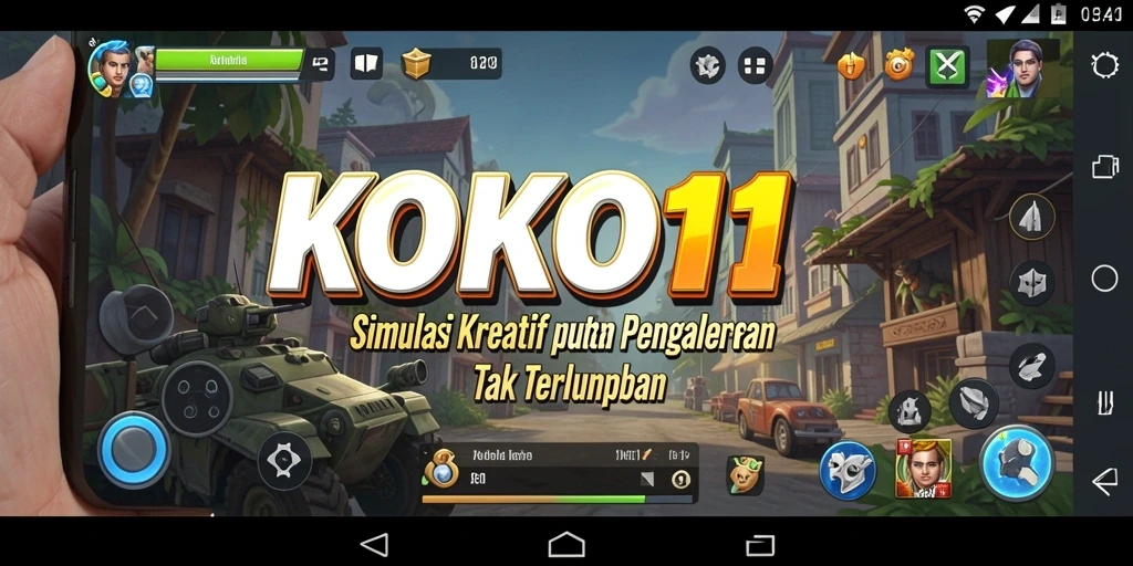 Screenshot KOKO11 menampilkan gameplay Simulation yang menakjubkan.