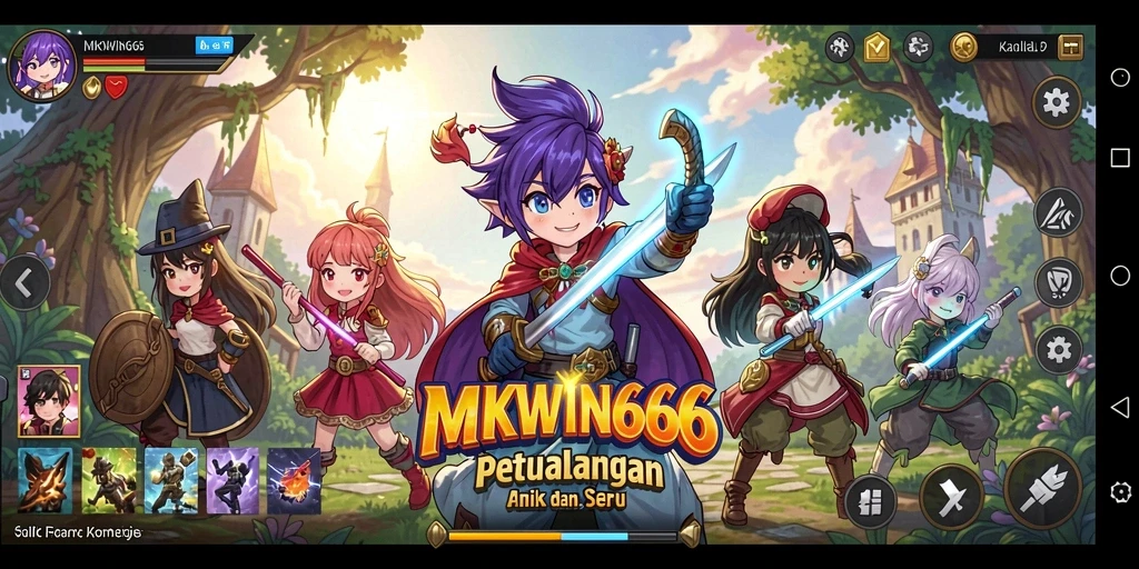 Tampilan utama gameplay MKWIN666 yang mendebarkan dan penuh aksi.